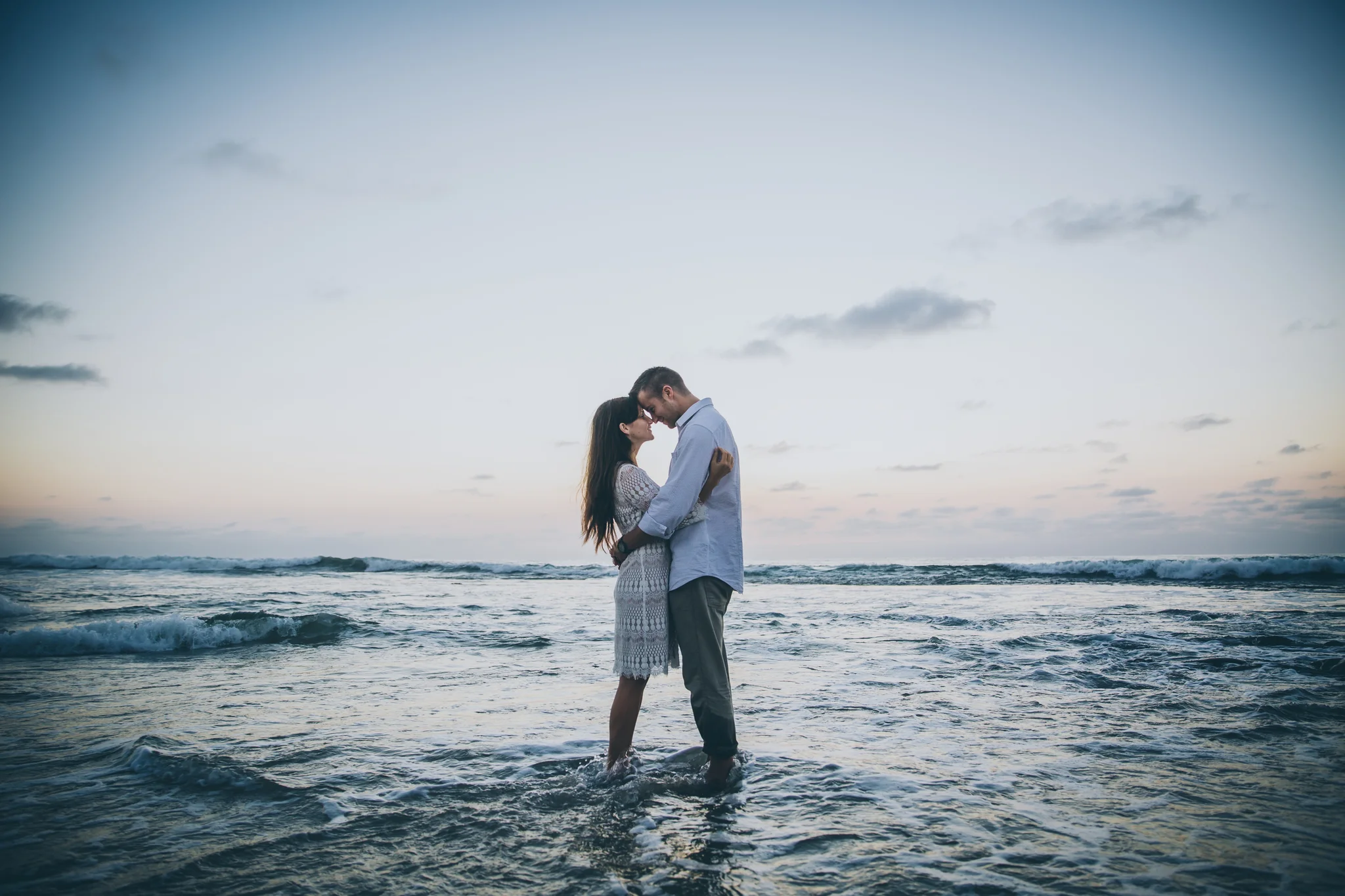 la jolla cove engagement photo