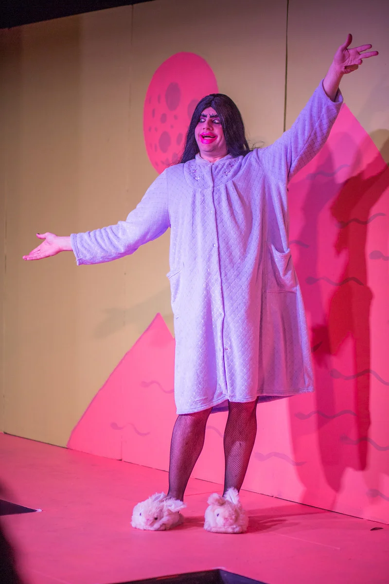 Mike Werckle (Succubus) in Vampire Lesbians of Sodom (photo by Mindy Joy)