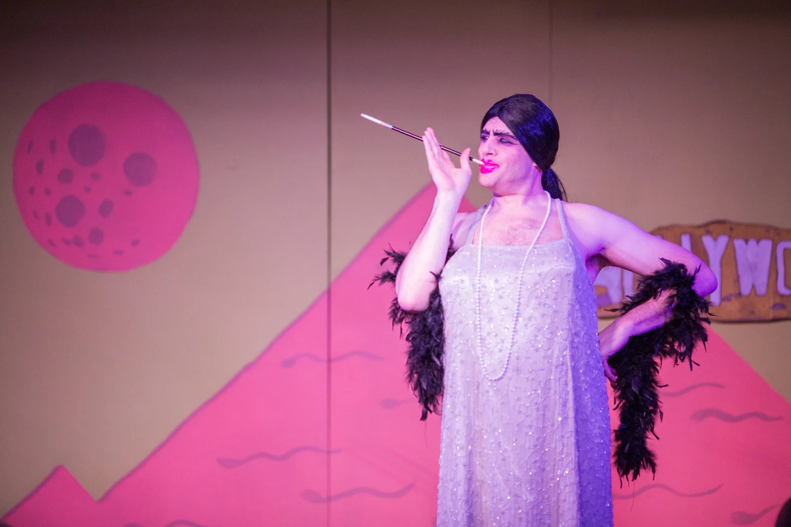 Mike Werckle (La Condesa) in Vampire Lesbians of Sodom (Photo by Mindy Joy)