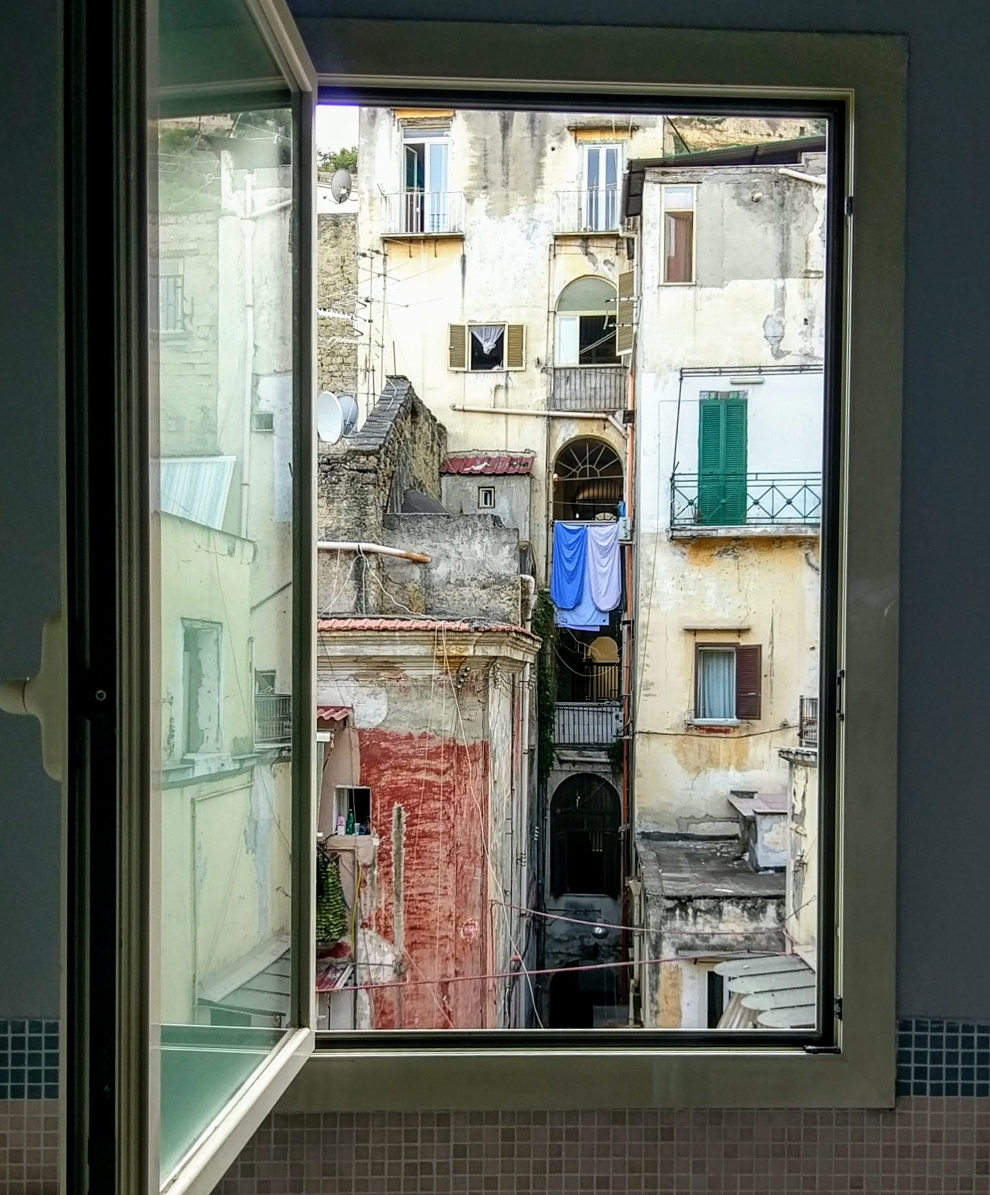 Napoli from the Bathroom