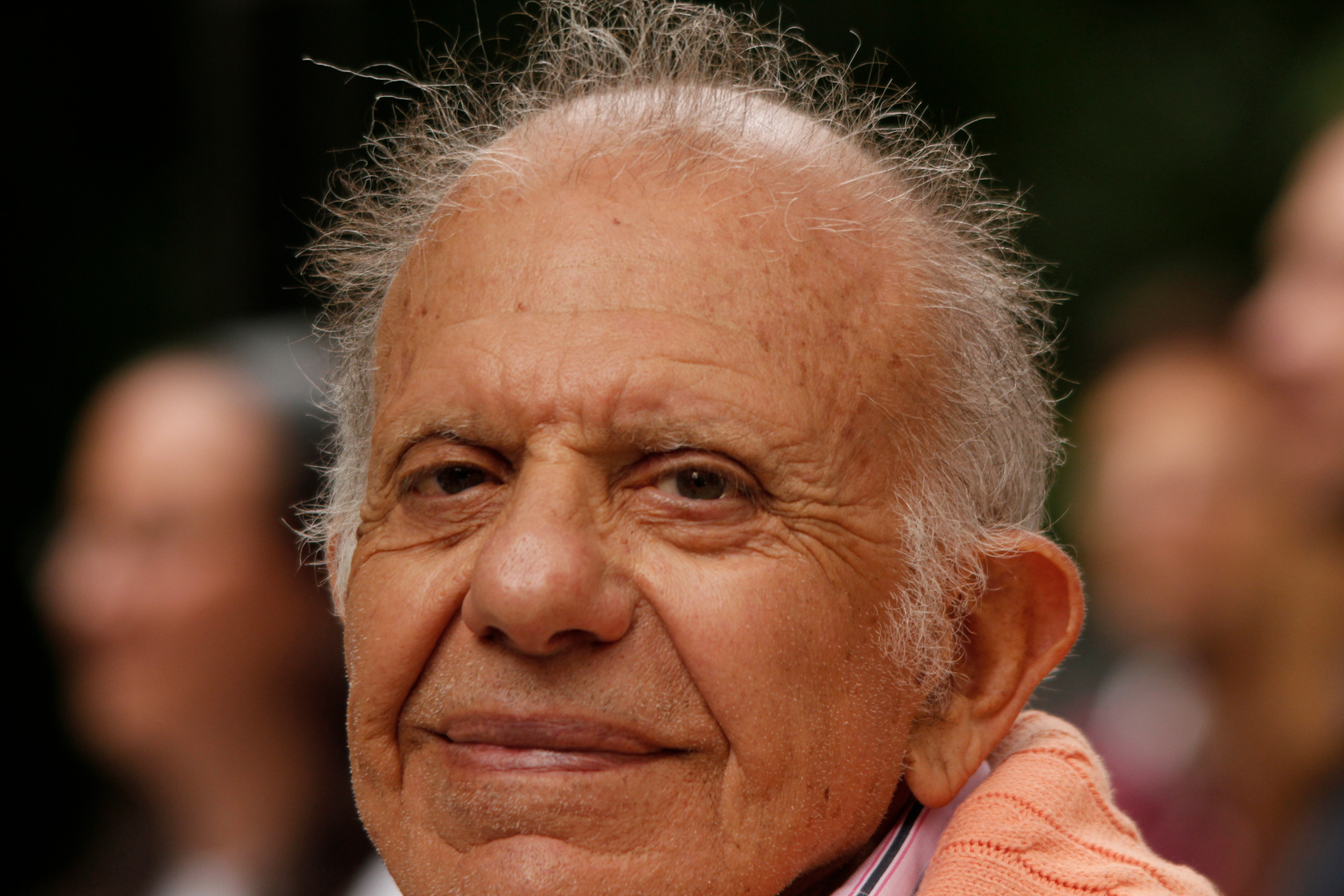 Elderly man at Jewish street parade