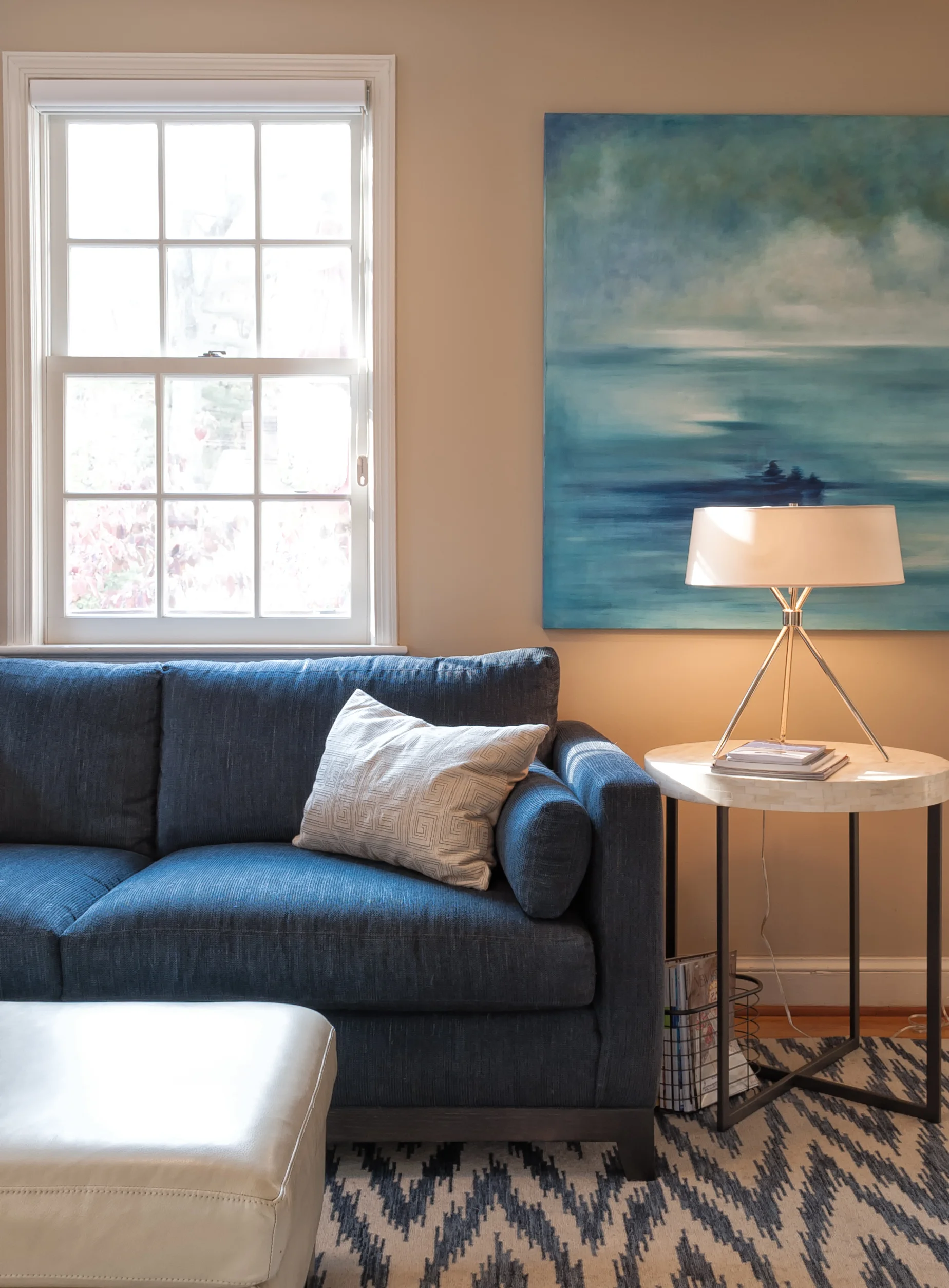 Cozy Yet Fun Family Room