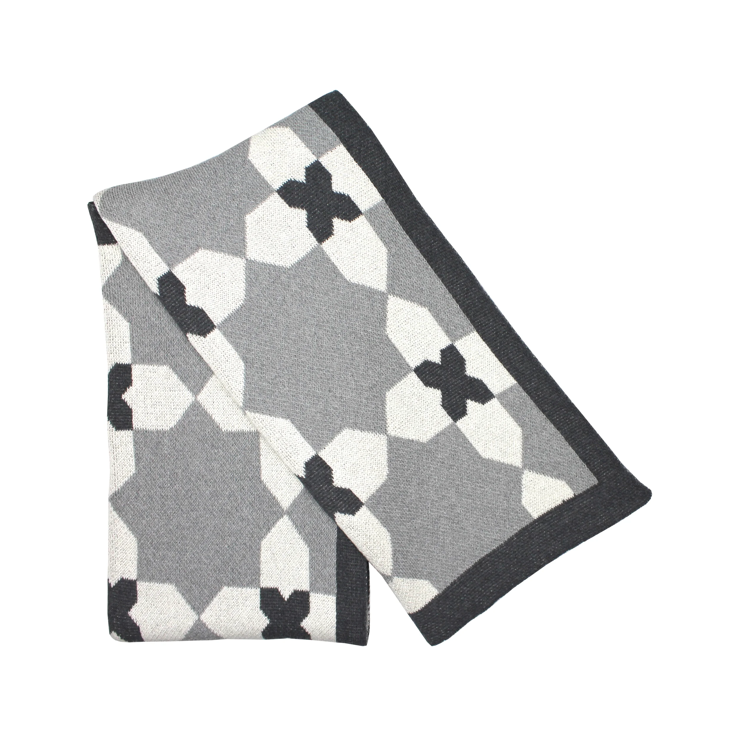 moroccan tile throw blanket