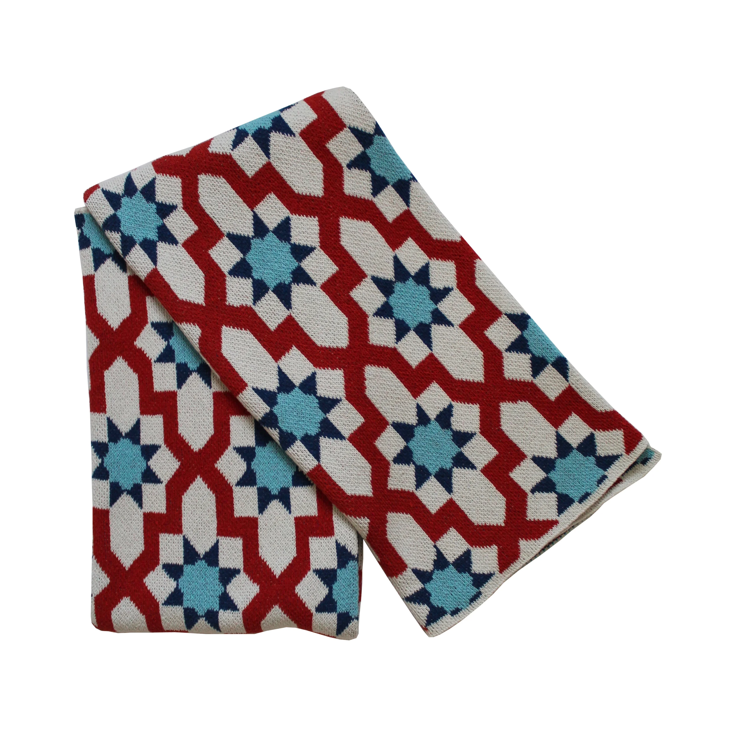 moroccan pattern throw