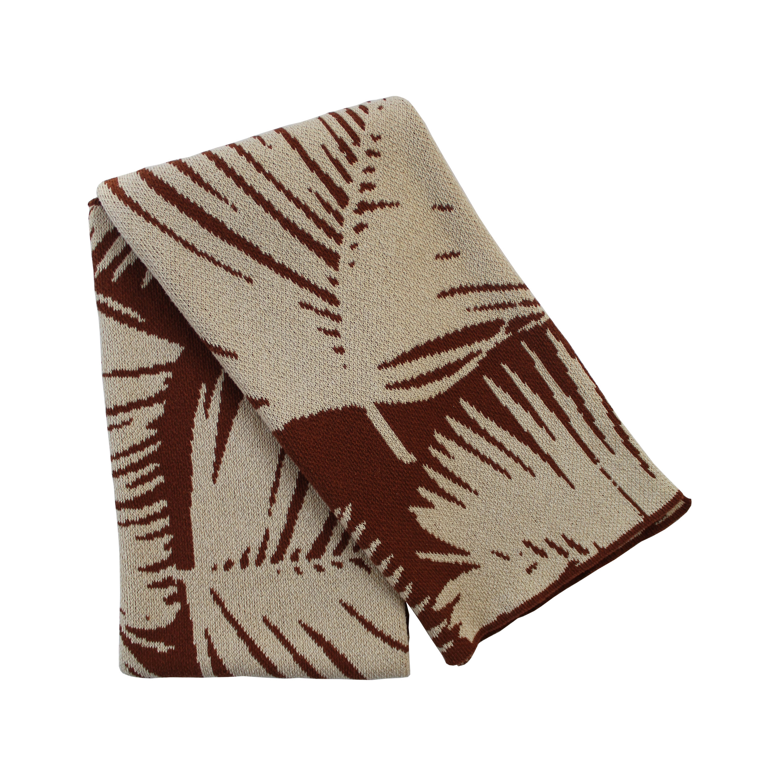 palm throw blanket