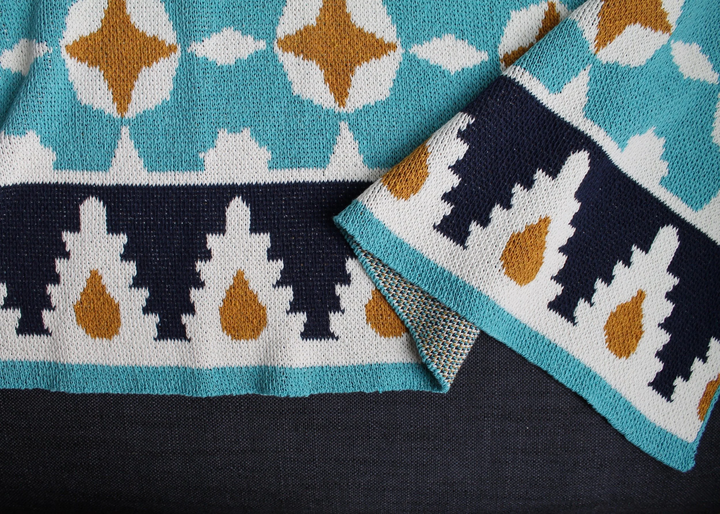 moroccan pattern throw