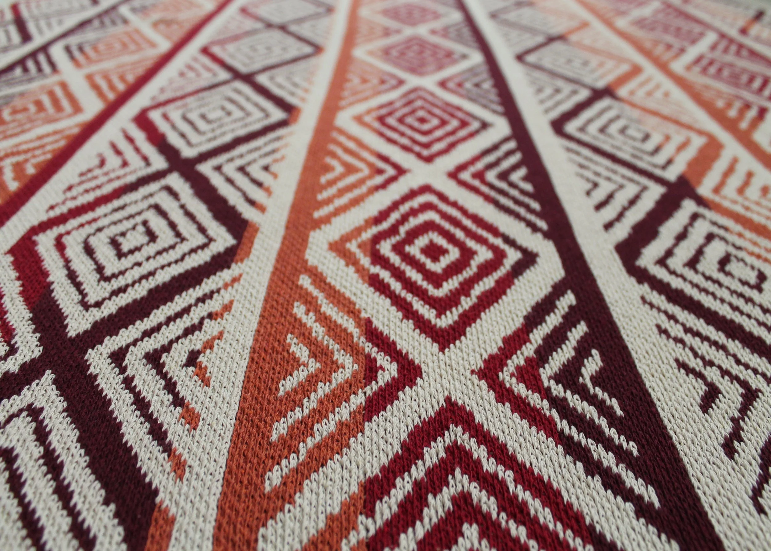 recycled cotton throw