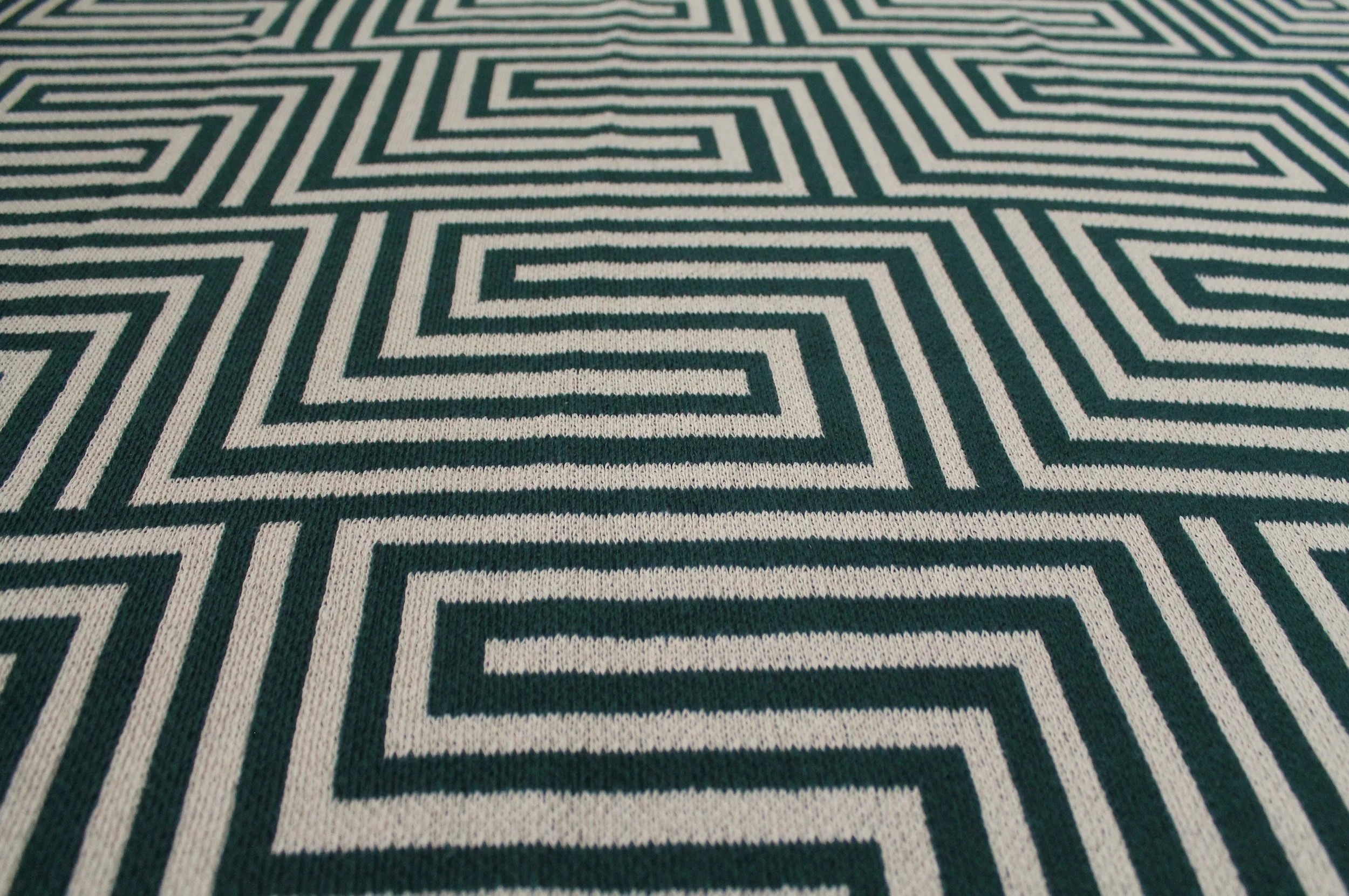 graphic pattern throw