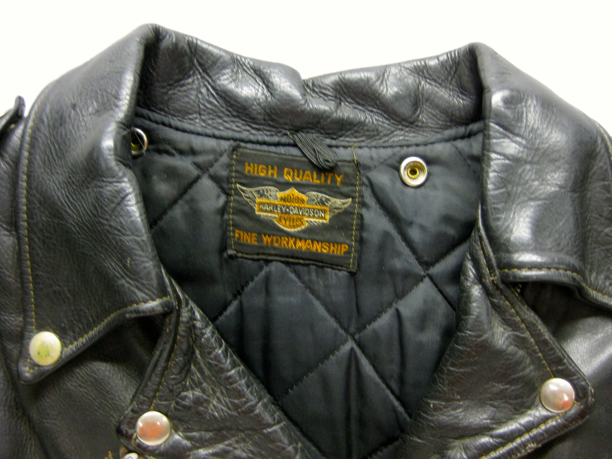Harley Davidson 1950s Horsehide Leather Jacket — David Wasserman 
