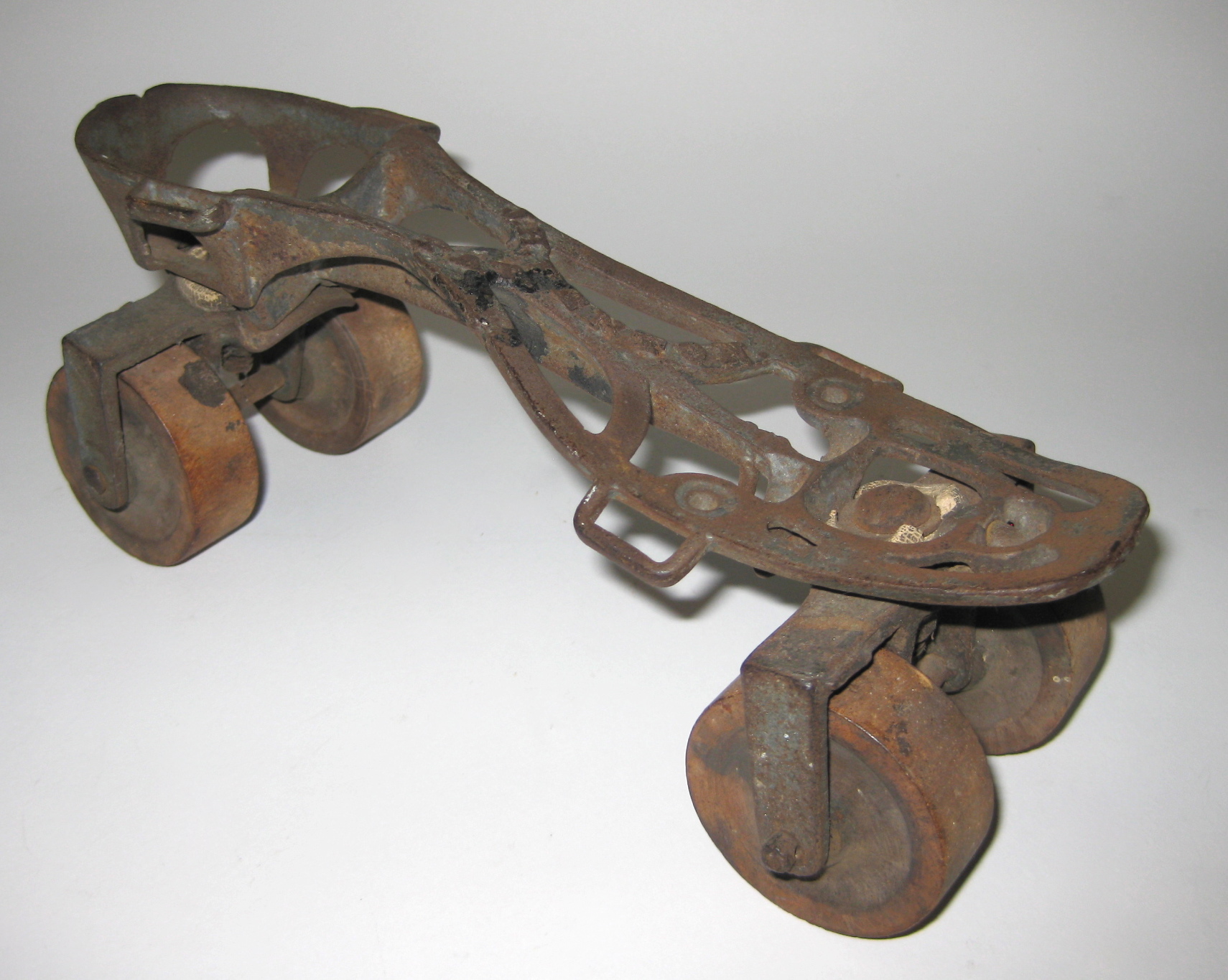 19th Century Cast Iron Roller Skate — David Wasserman Antiques