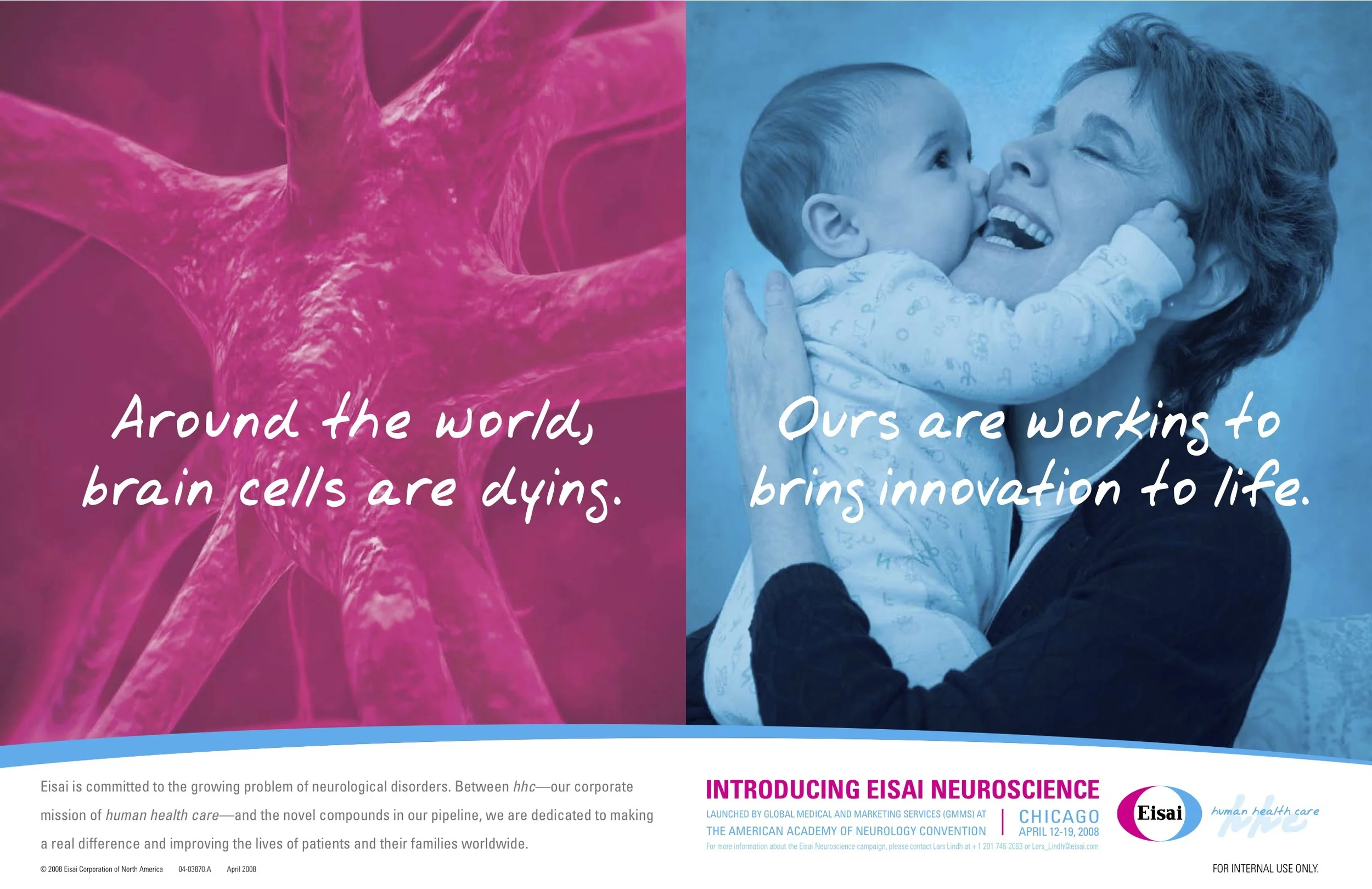Eisai Neuroscience Division campaign