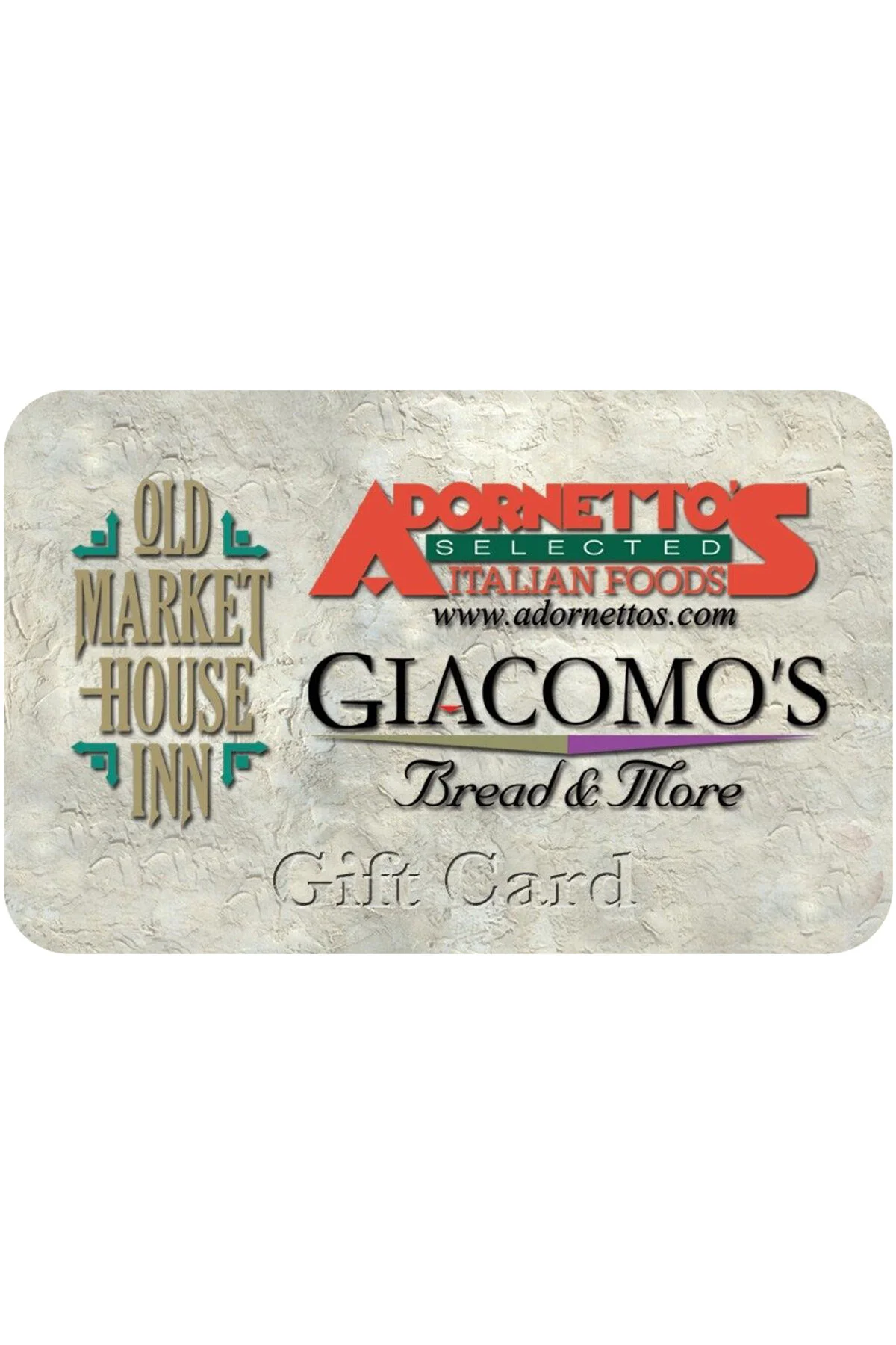 Adornetto's Gift Card — Adornetto's