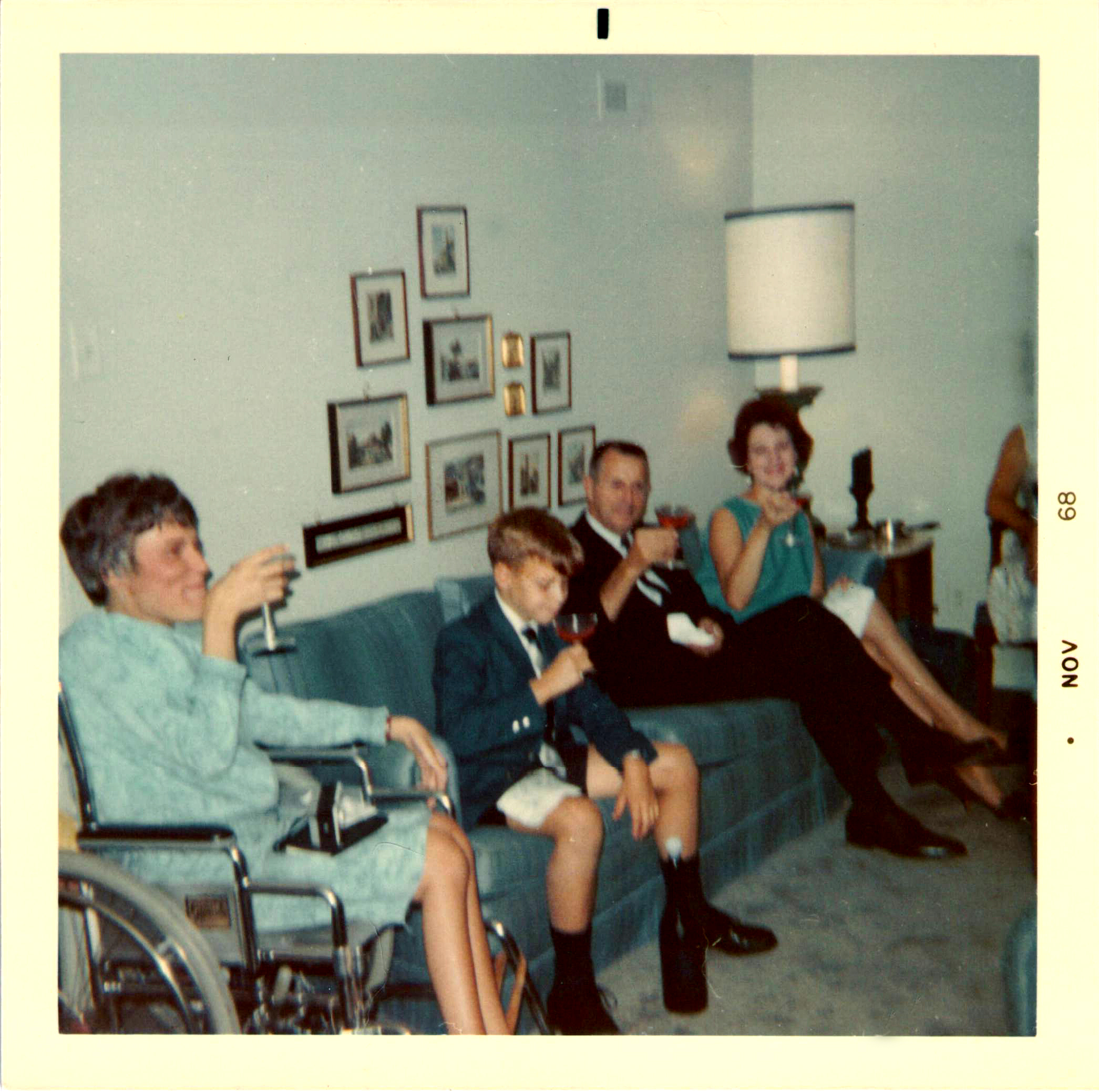 Cheryl, Scooter Phillips, Doris & Ade Summers enjoying family.