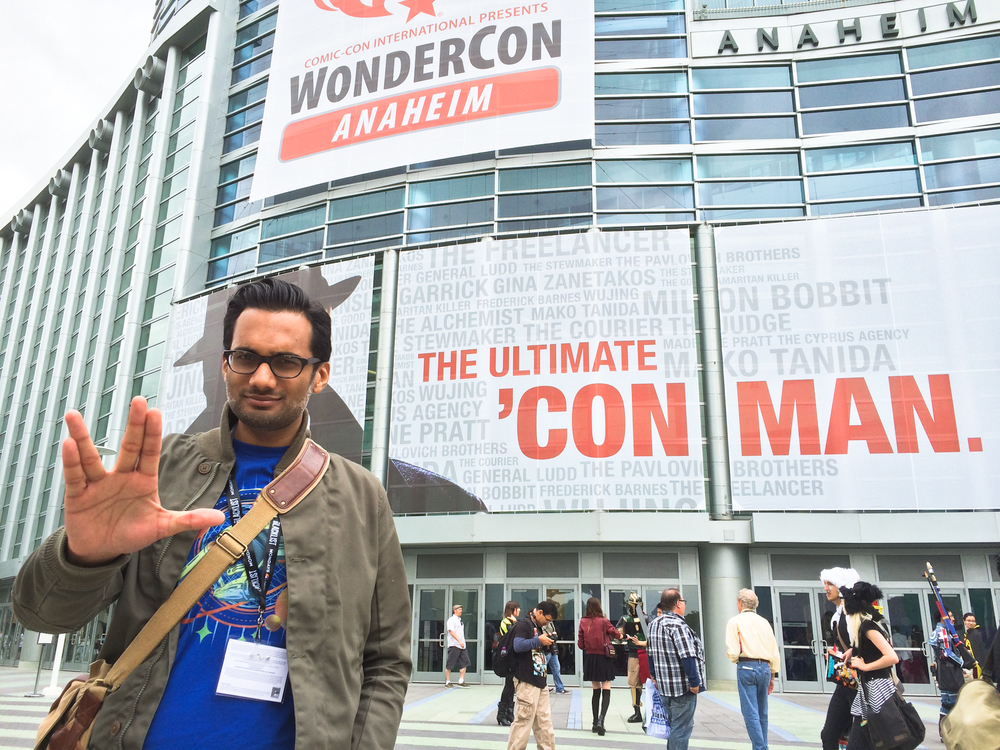 Ali Mattu at WonderCon 2014