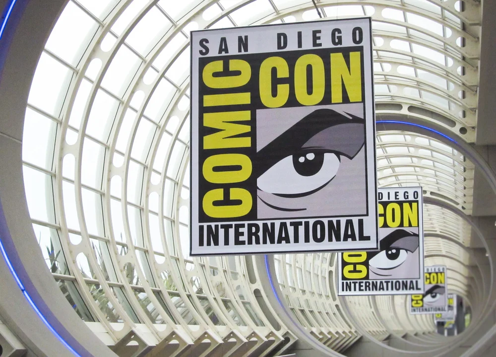 San Diego Comic Con banners