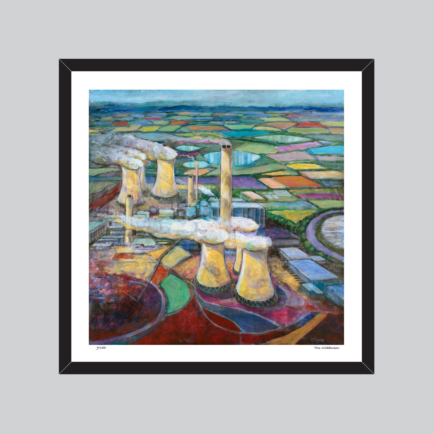 Didcot Power Station Aerial View