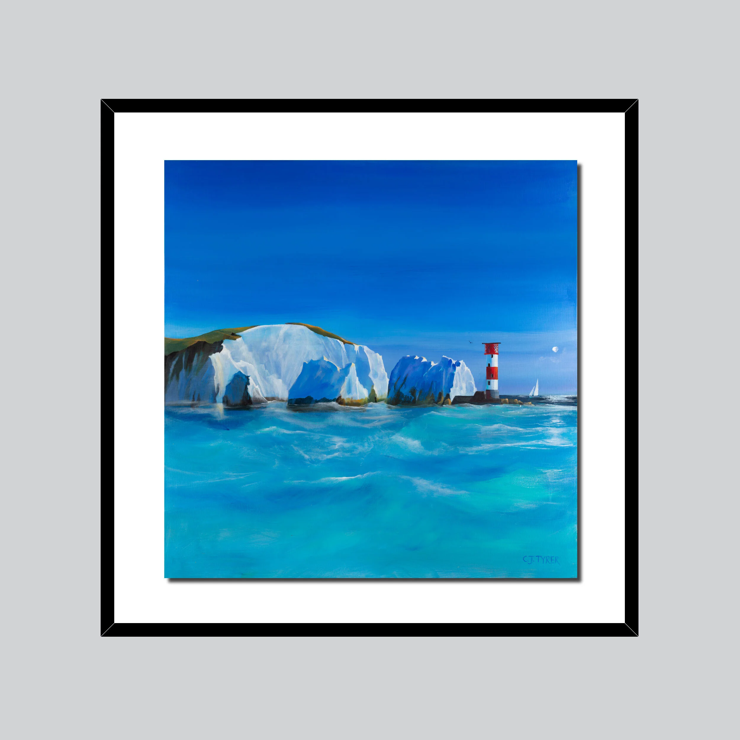 The Needles Deep Blue