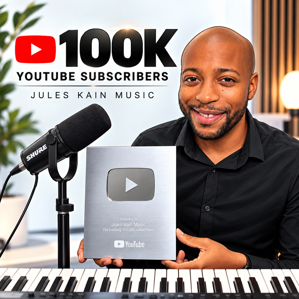 Jules Kain Music celebrates 100,000 YouTube subscribers