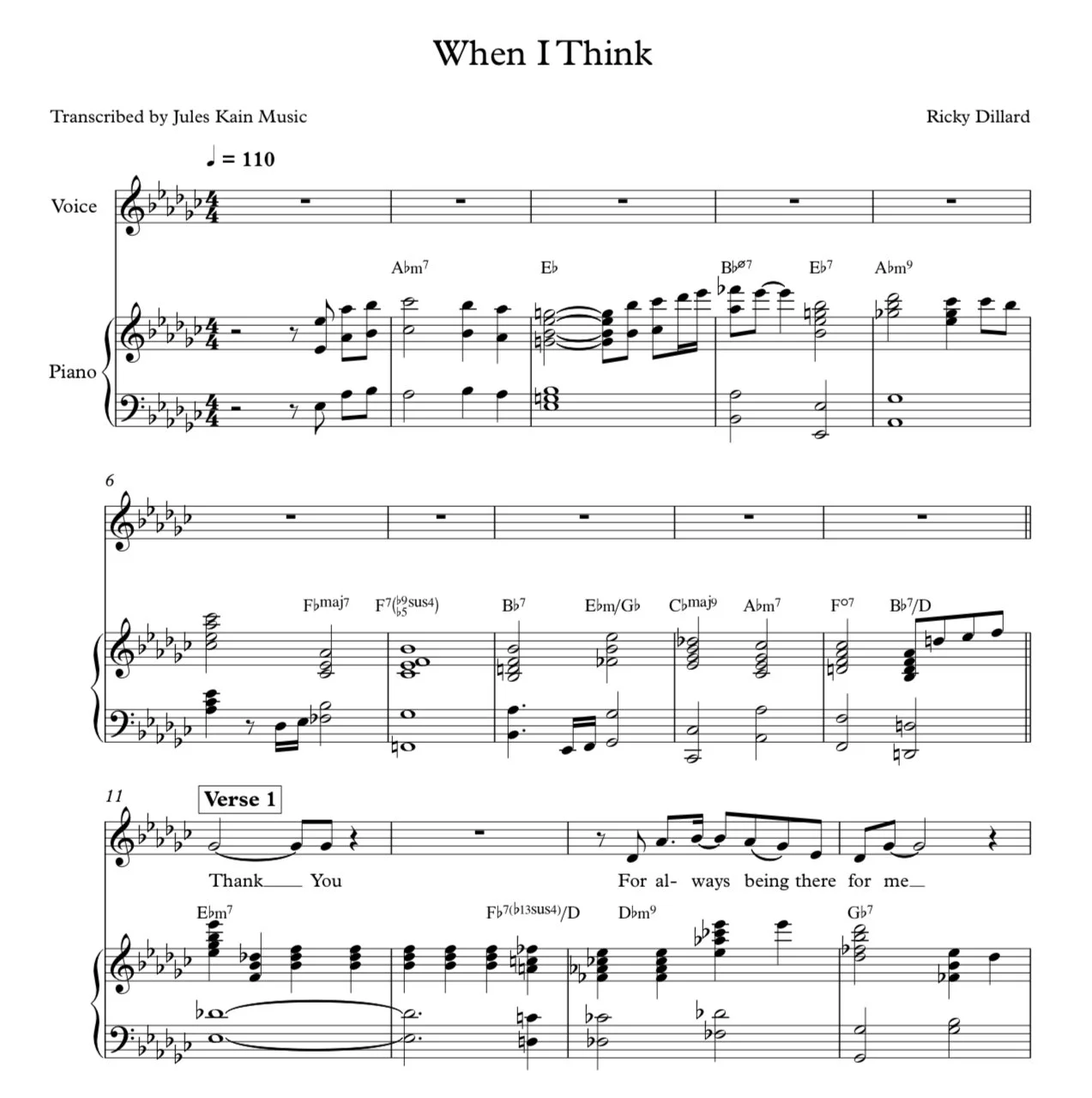 Sheet Music Search Me Lord Ricky Dillard Ricky Dillard — Black Gospel Sheet Music & Piano Transcriptions - Jules ...