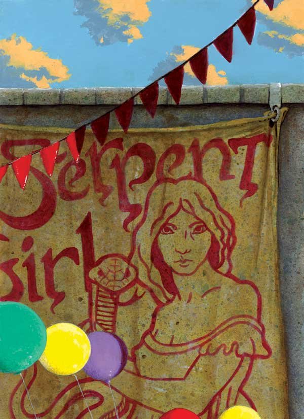 Serpent Girl – Frontispiece for a Ray Garton novel (2004)