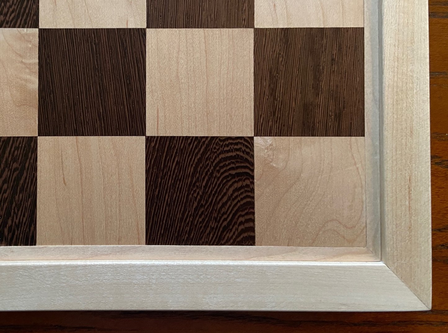 Board #004 – Wenge and Hard Maple (Detail)