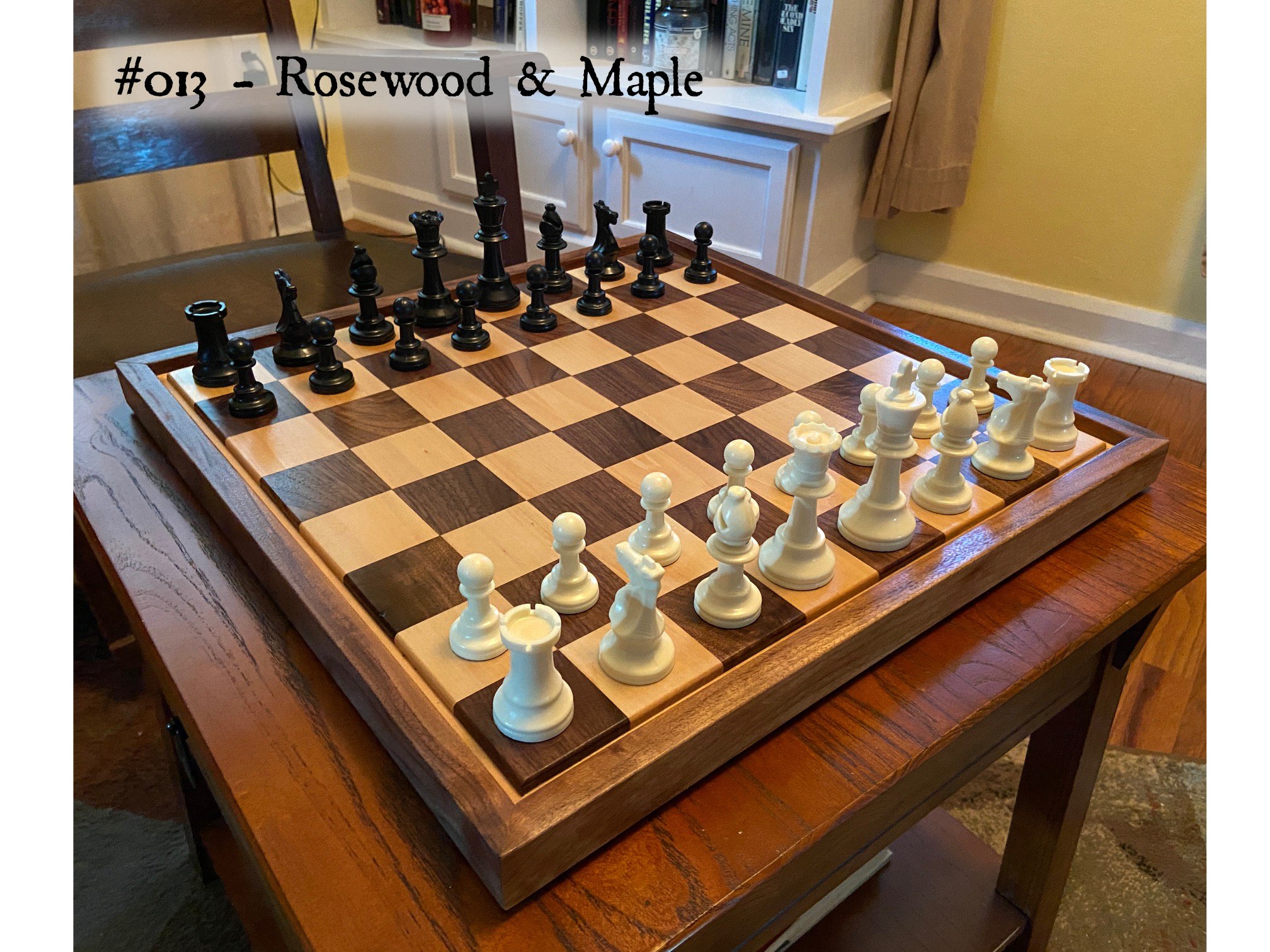 Board #013 – Rosewood & Maple