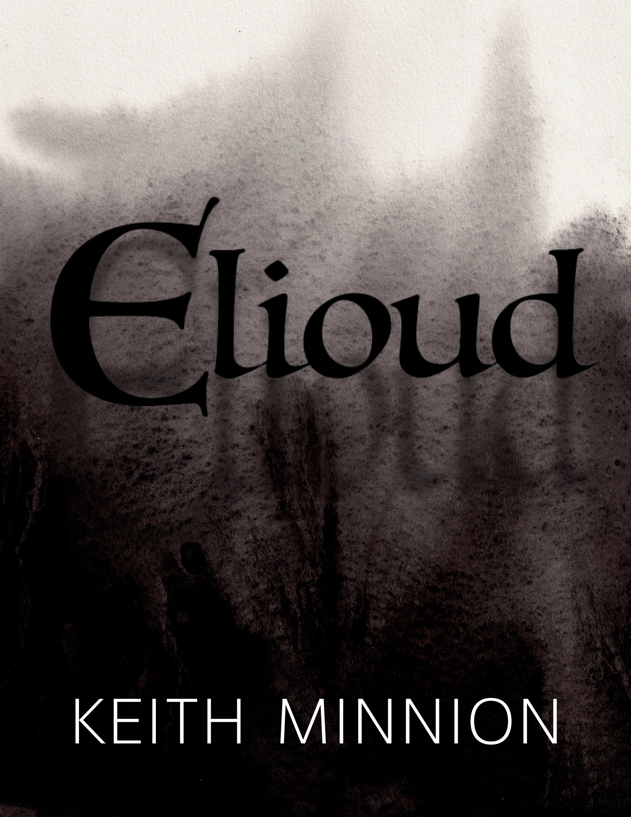  Title Page design for a novel-in-progress. Watercolor and digital typography, 8.5×11”. 
