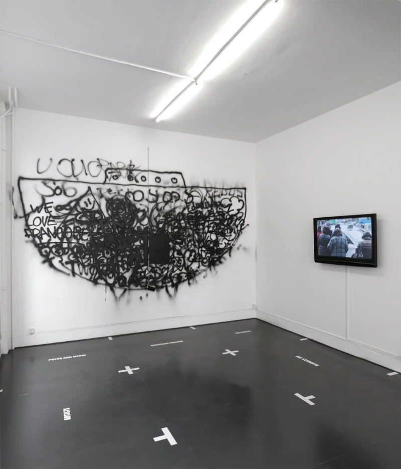 Vue de l'exposition / Exhibition view, "Moving Not Moving"