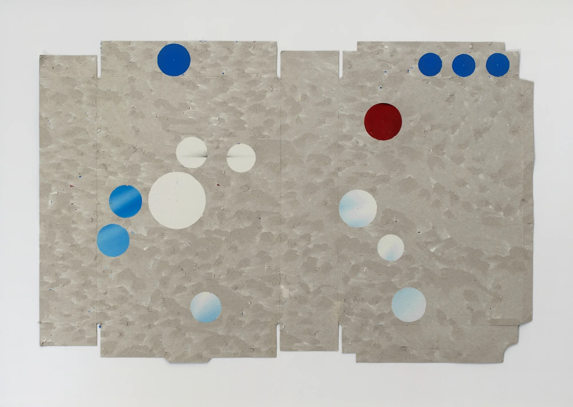 Carton gratté (Mars), 2014
