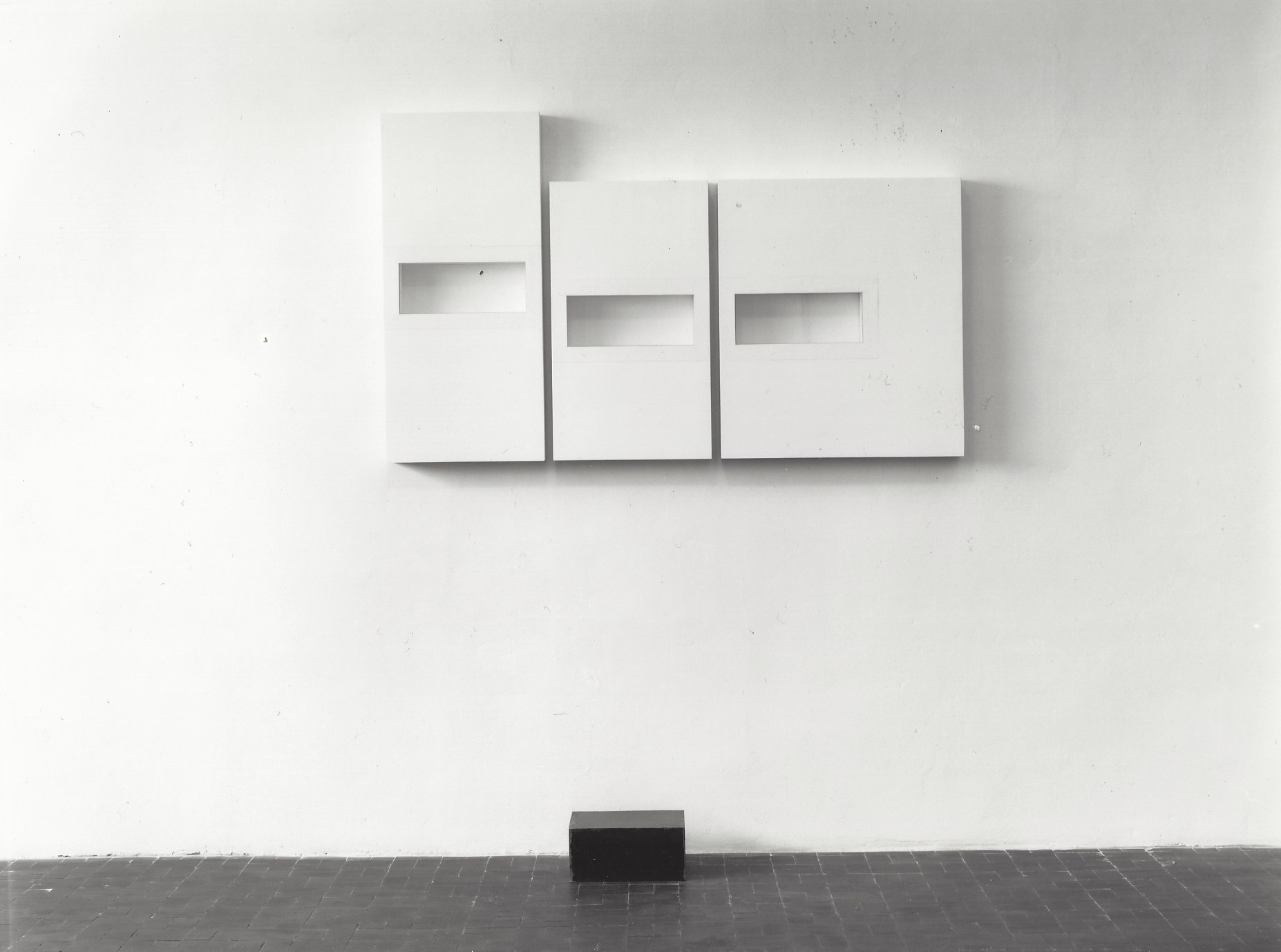 Marion Baruch. Untitled (Monitor trio), 1989.
