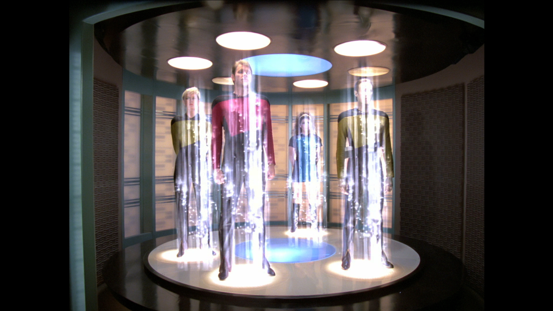 Though it has become irrevocably associated with Star Trek, "Beam me up, Scotty" was never actually spoken in any Star Trek television episode or film. -Wikipedia