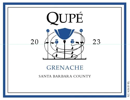 2023_Qupe_Grenache_SBC_Front_Label.webp