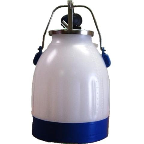 ECO milking bucket system with pulsator
