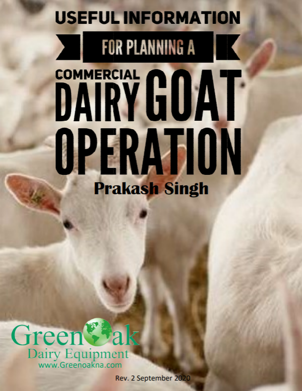 Useful Information for Planning a Commercial Dairy Goat Operation Book Cover