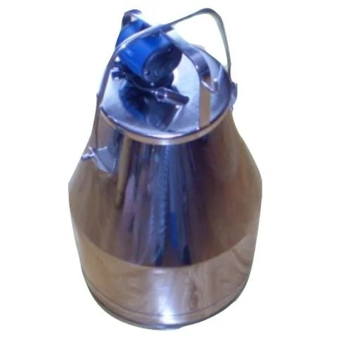 milking bucket system with pulsator