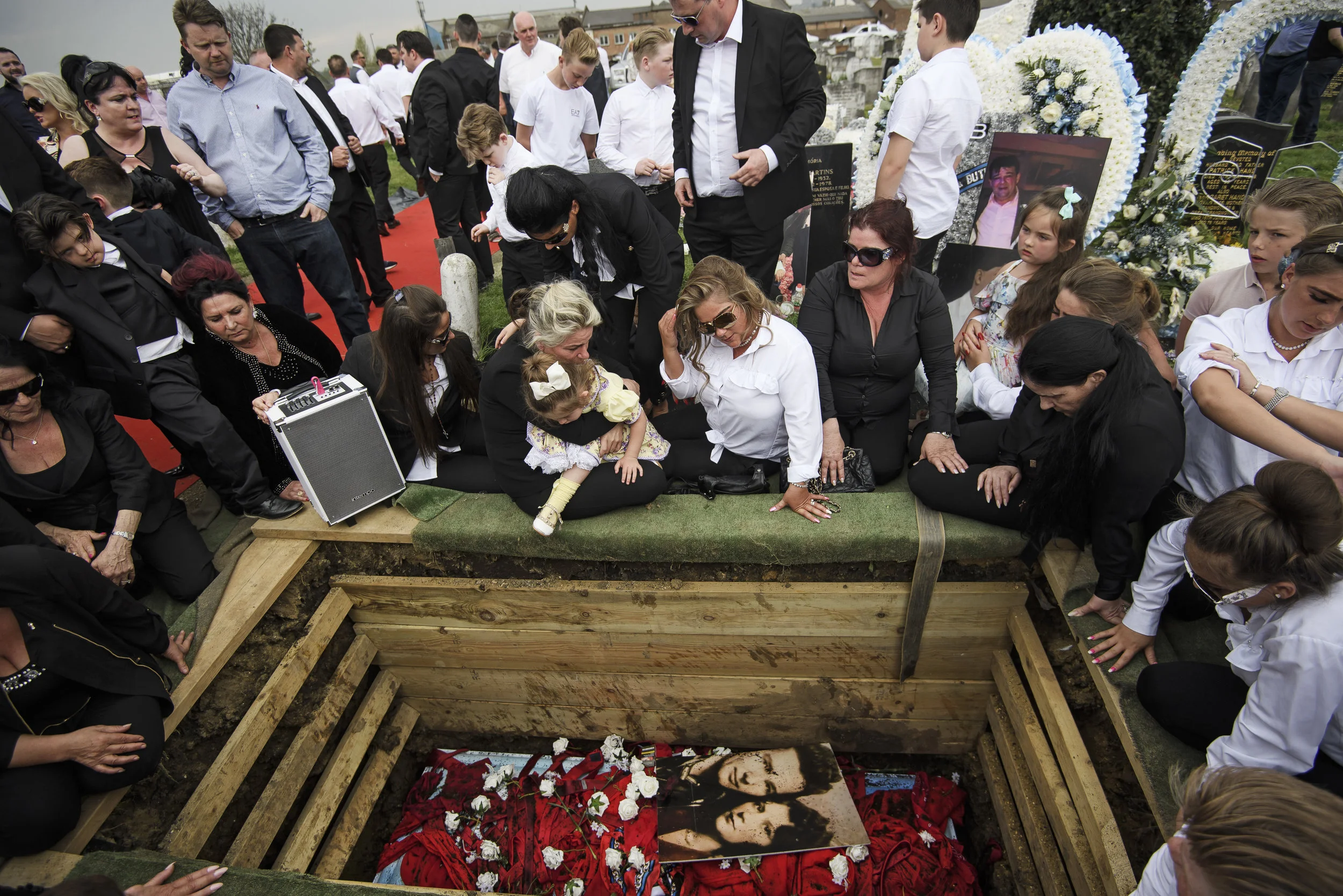 Funeral of 'Queenie' Elizabeth Doherty
