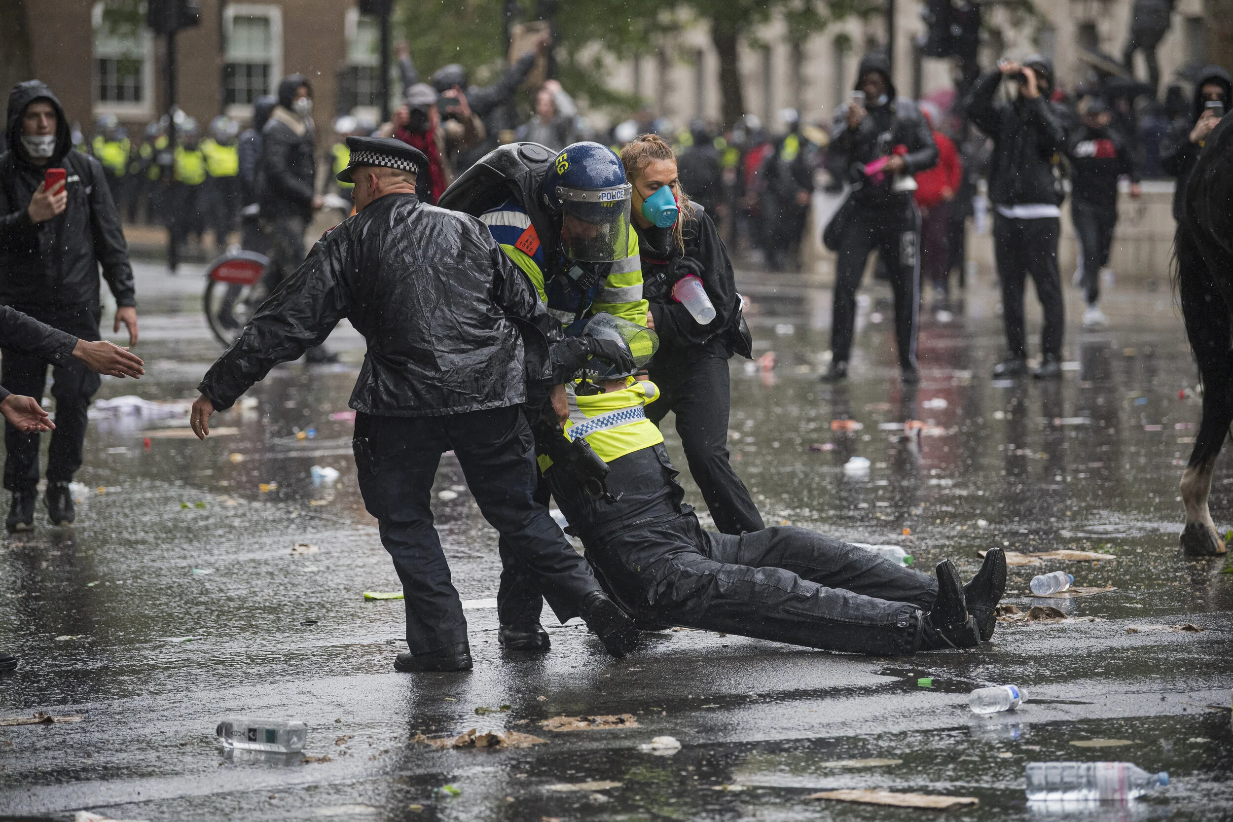 Black Lives Matter demo - London
