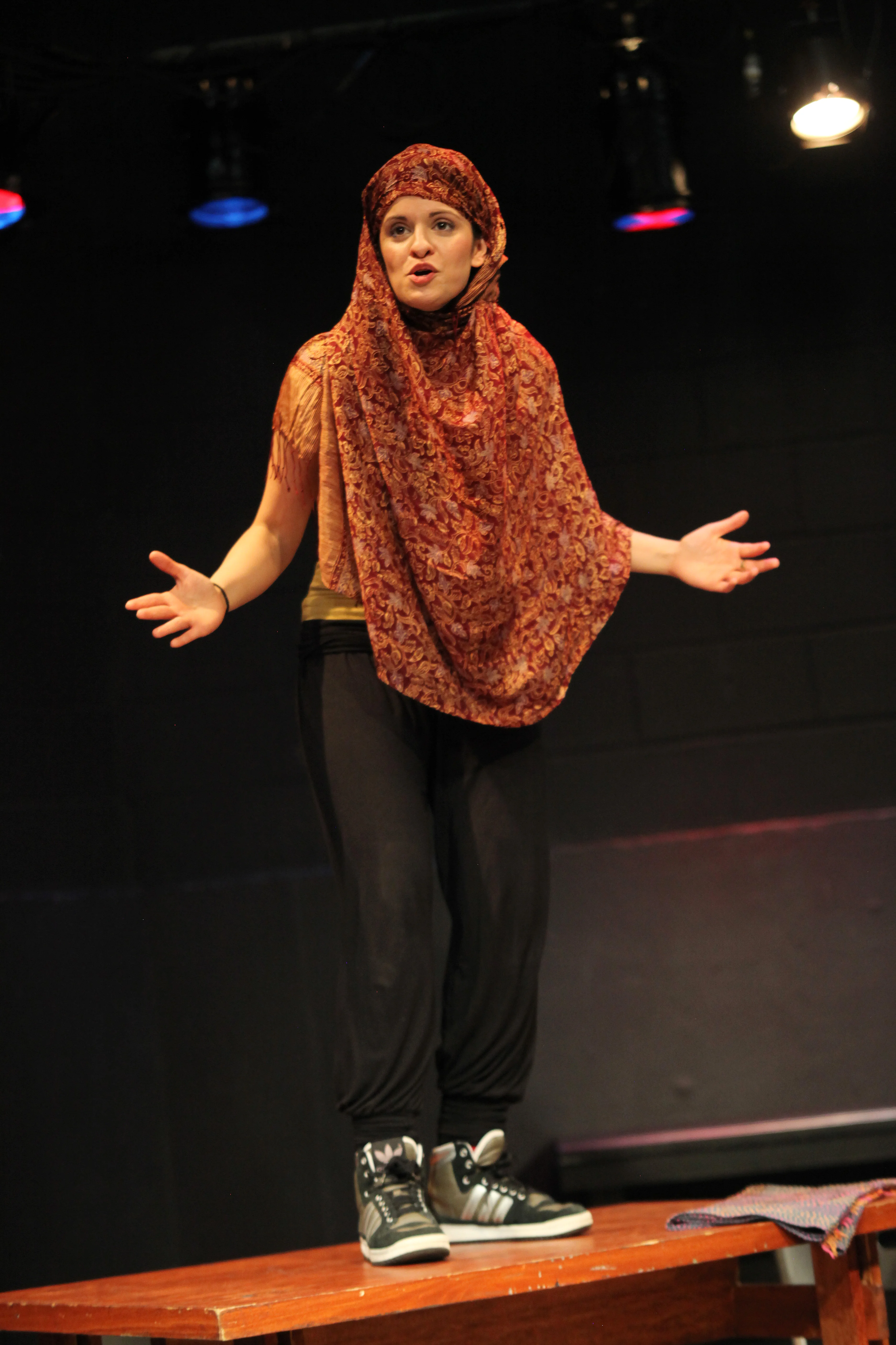 Burq Off! at the Richmond Shepard Theater