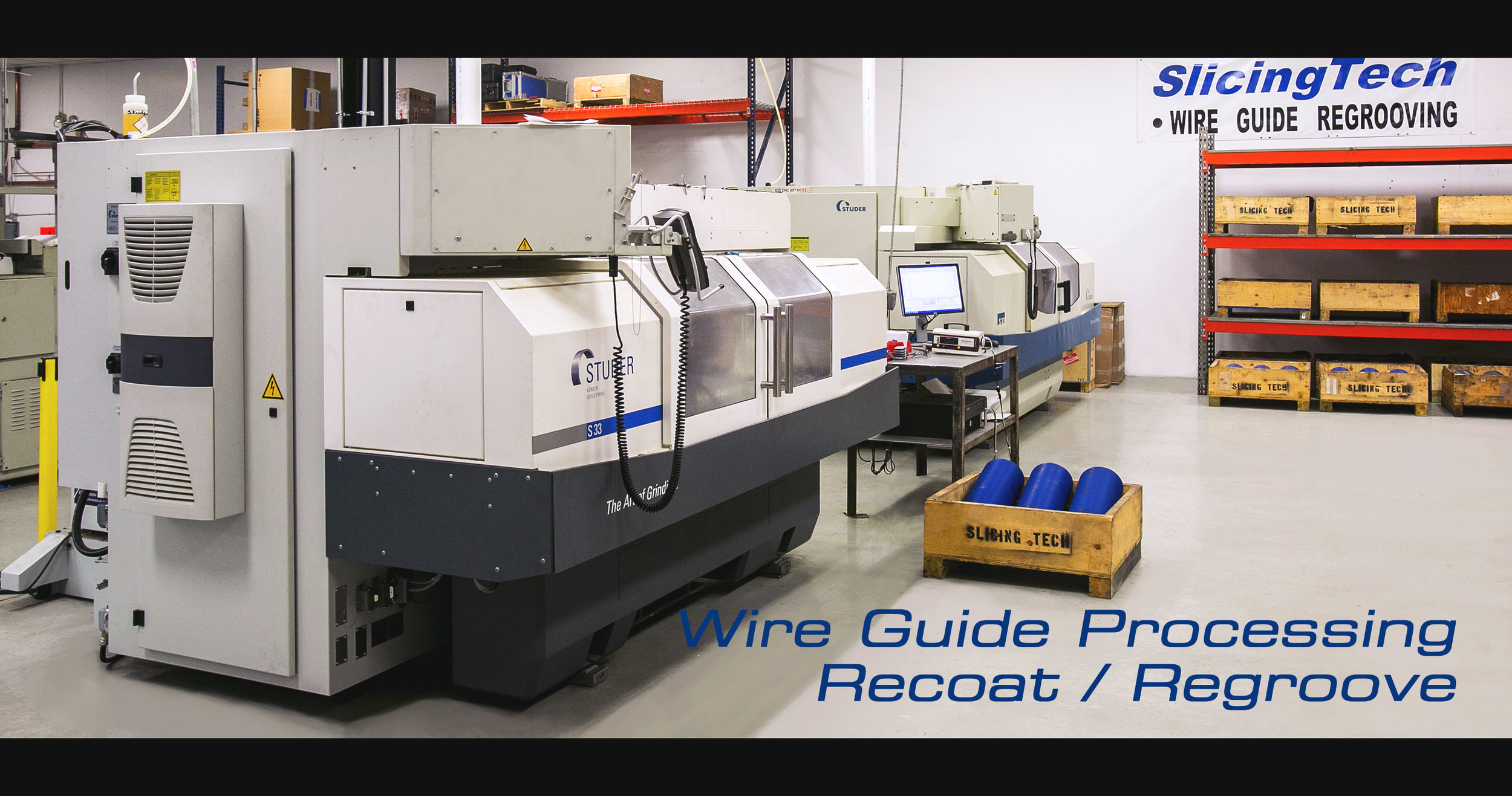 SlicingTech Wire Guide Reprocessing, Recoating and Reproving