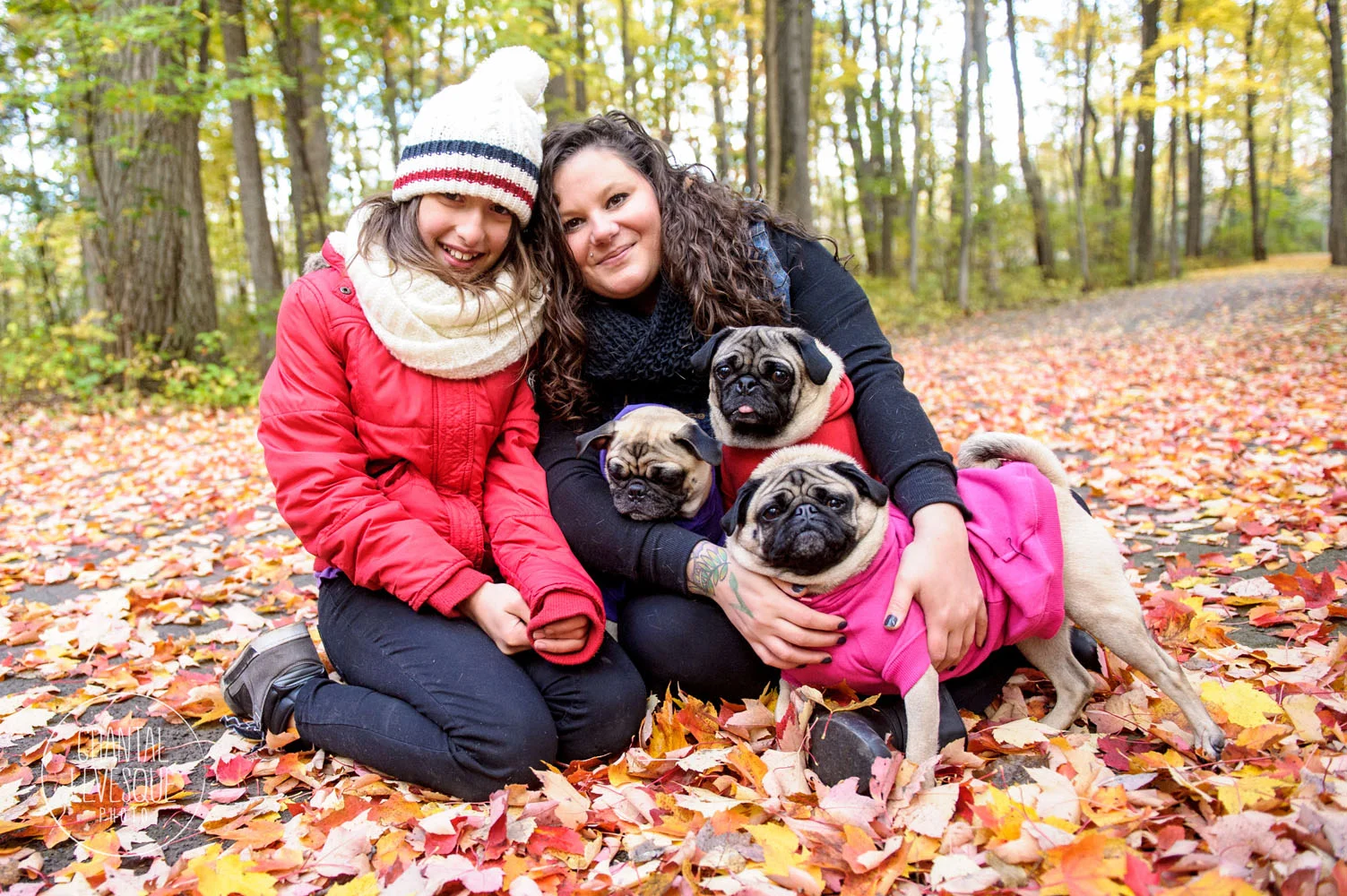 Une dernière photo de famille avant de quitter