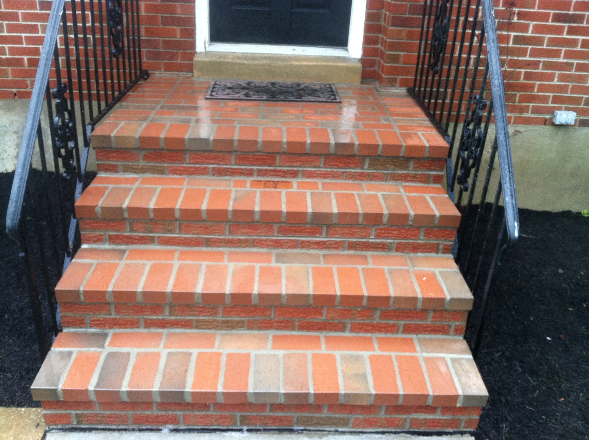 Brick steps