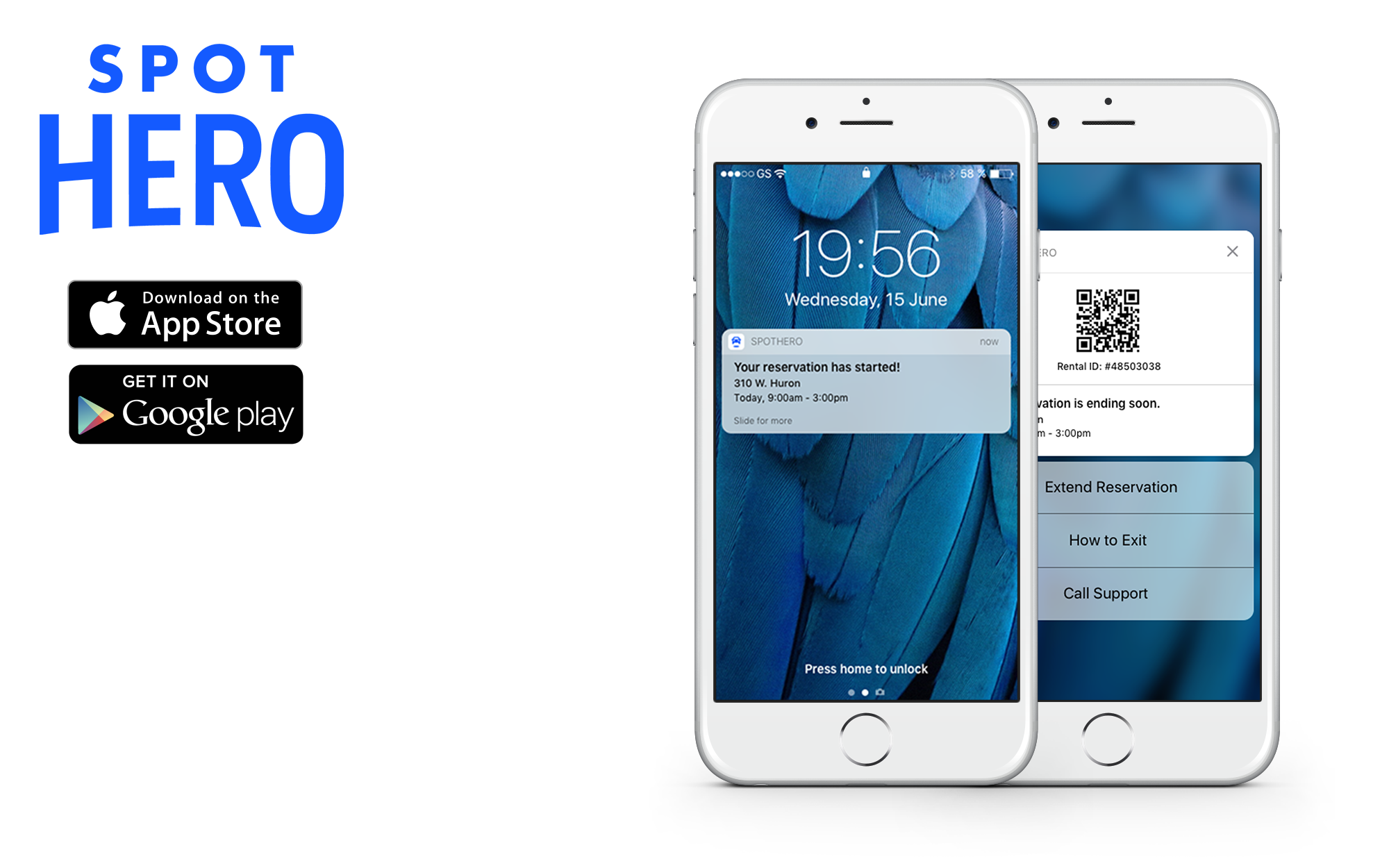 SpotHero's iOS 10 widget includes push notifications alerting the user their reservation is about to start, as well as right before it ends. This way, no one has to rush out and add more time in the meter.