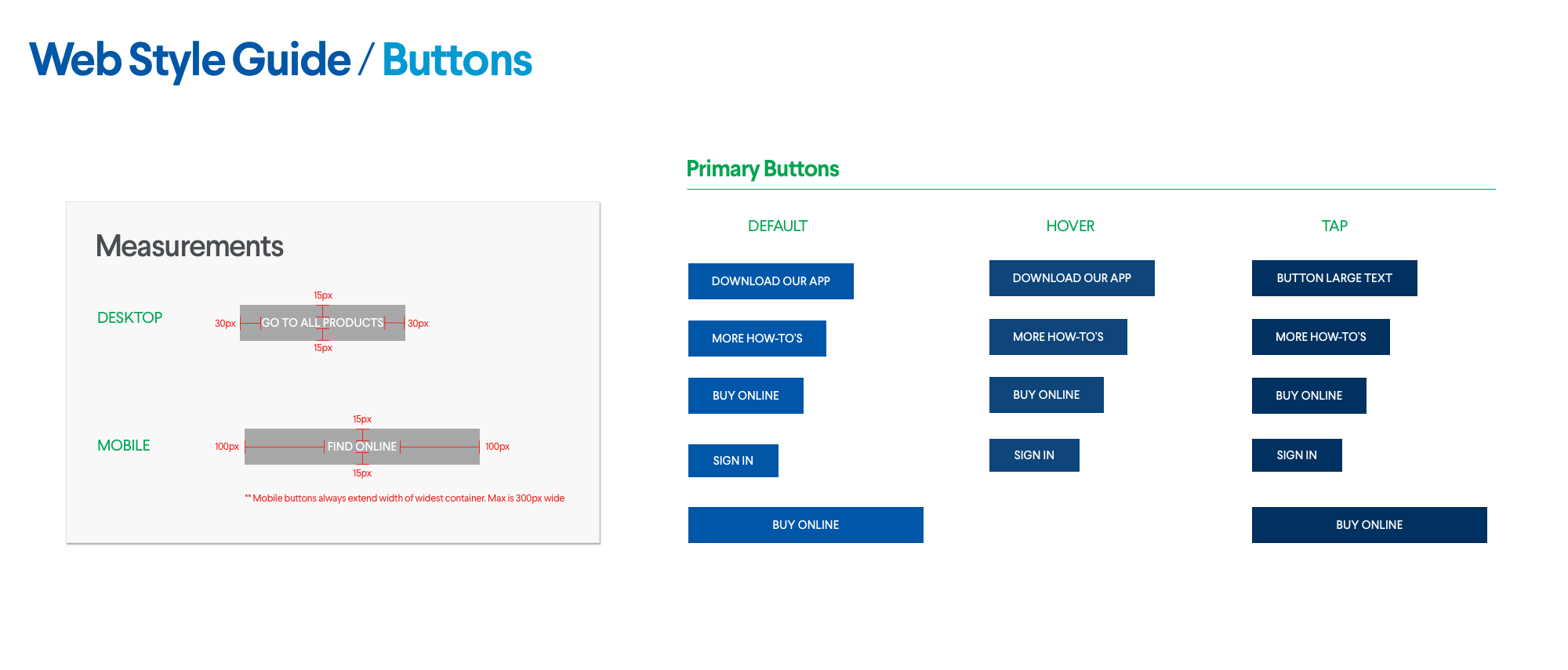 The web experience was designed and delivered in three main sizes: Wide, Medium and Narrow. The fluid grid system is flexible enough for our responsive pattern library.