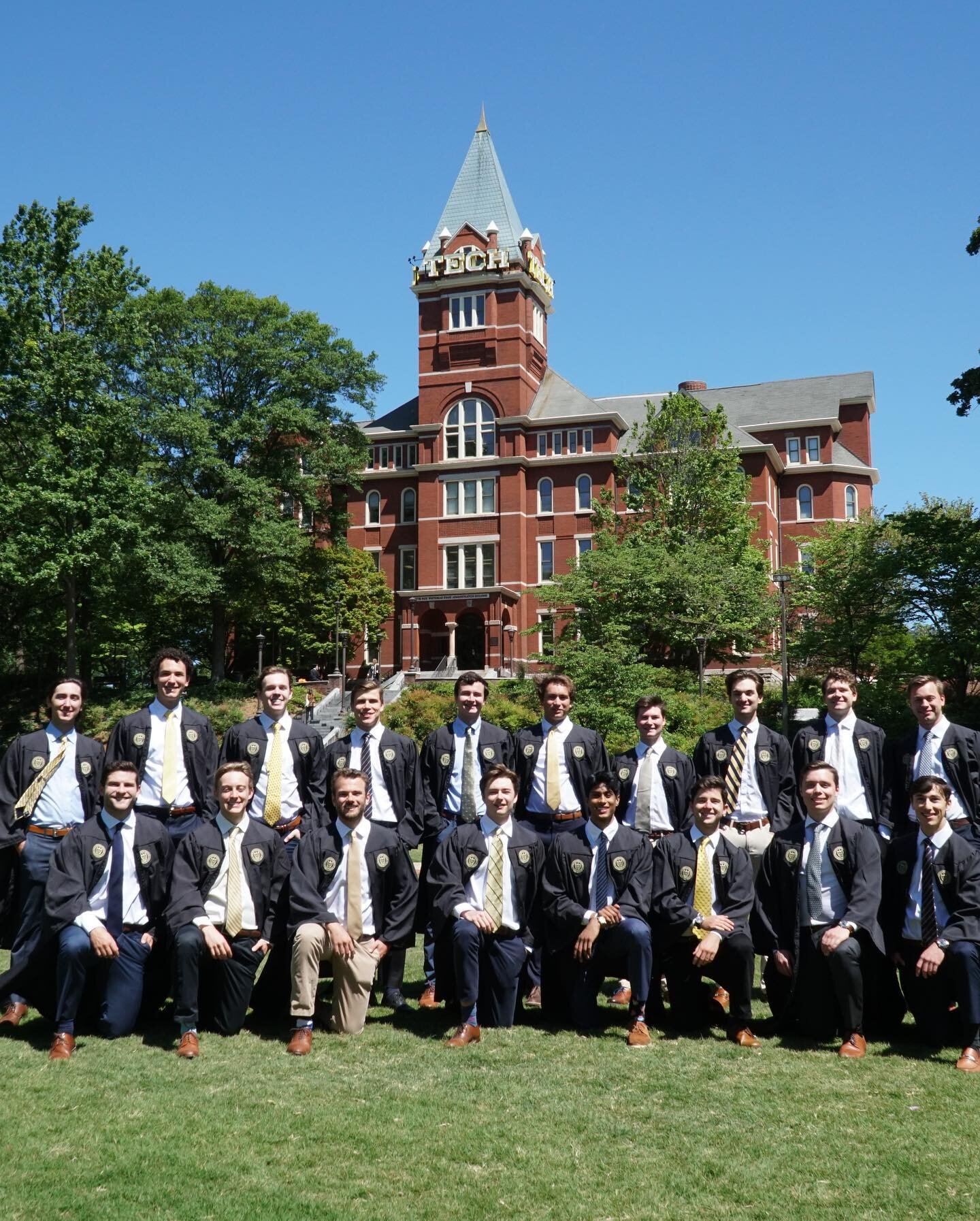 Congratulations to our brothers who recently graduated from Georgia Tech on Saturday! Thank you all for everything you have done for the chapter and the friendships you have made along the way. We wish you all the best of luck in your future careers,