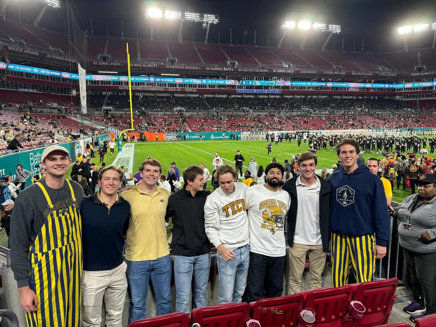 As the Spring Semester kicks off, here are some of the Beta Brothers Abroad this past break 🌎

Brothers Scott Williamson, Caleb Yarbrough, Charles McNabb, Hayden Rieder, Jack Godfrey, Aazan Khan, Tommy Edelmann, and Curran Myers traveled to Tampa to