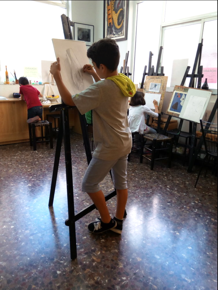 Clase para NIÑOS… Dibujando del natural