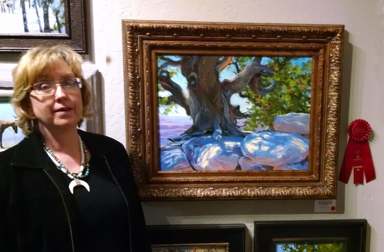 Guardian of the Rim at Scottsdale Artists' School Best & Brightest Show
