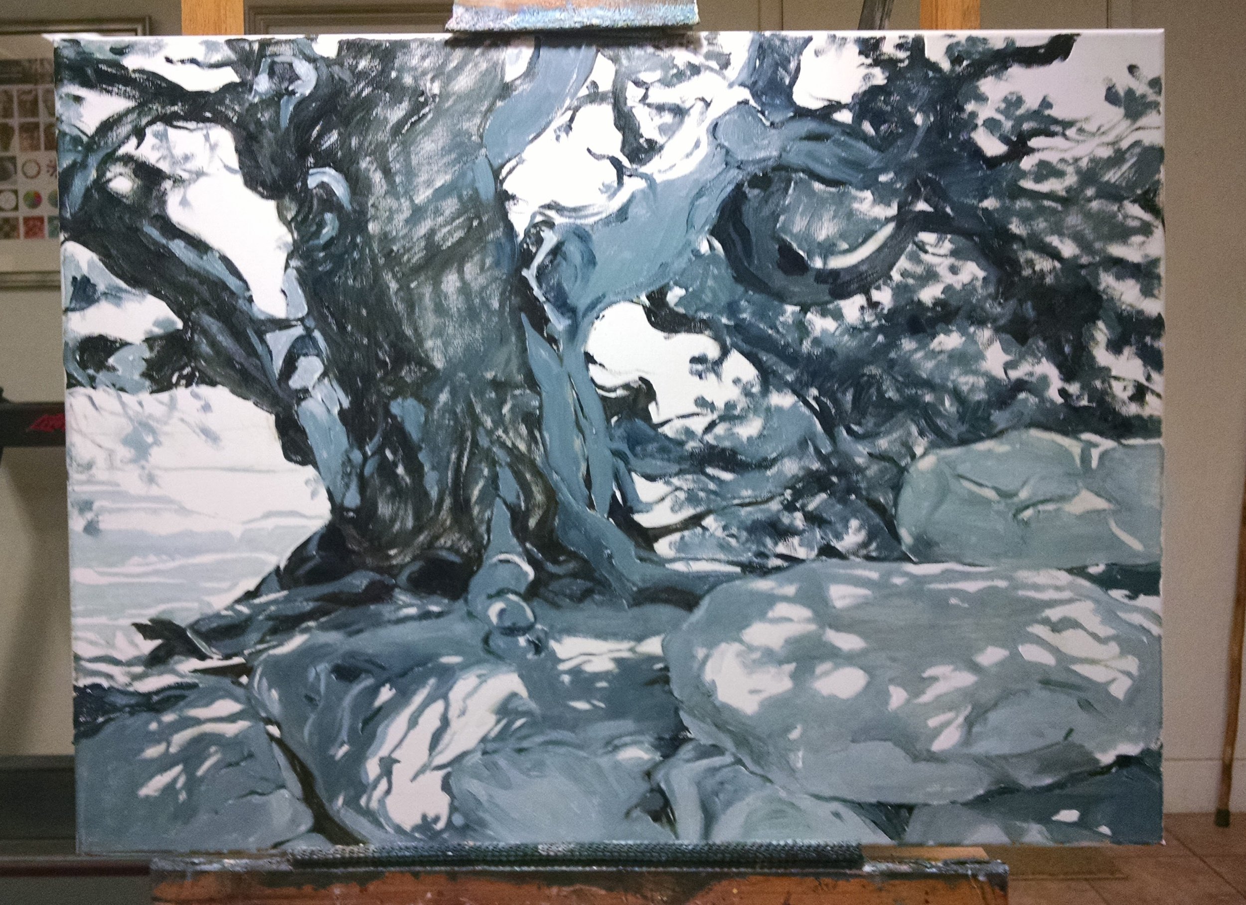 Grisaille for Guardian of the Rim