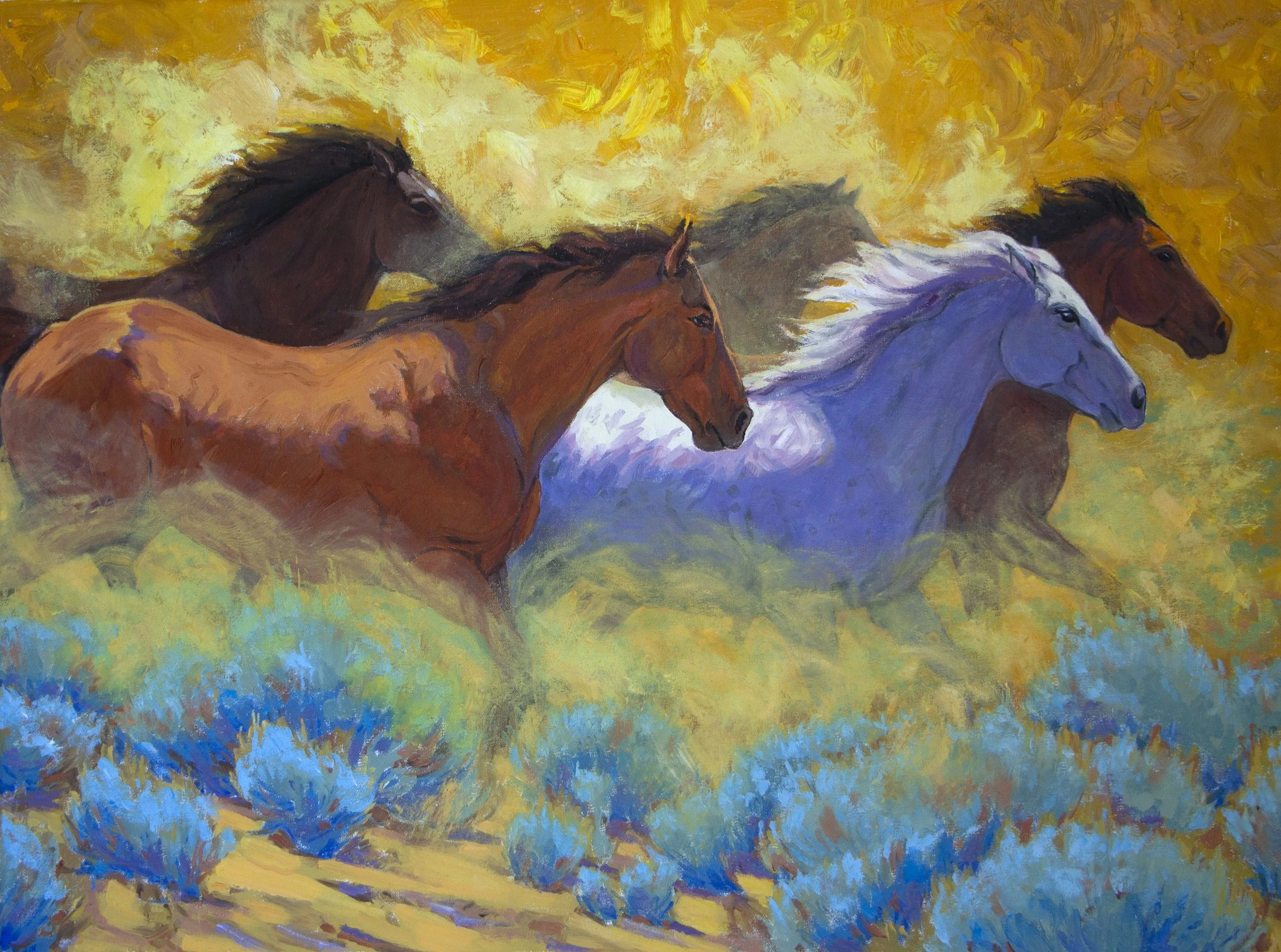 Dance of Golden Dust