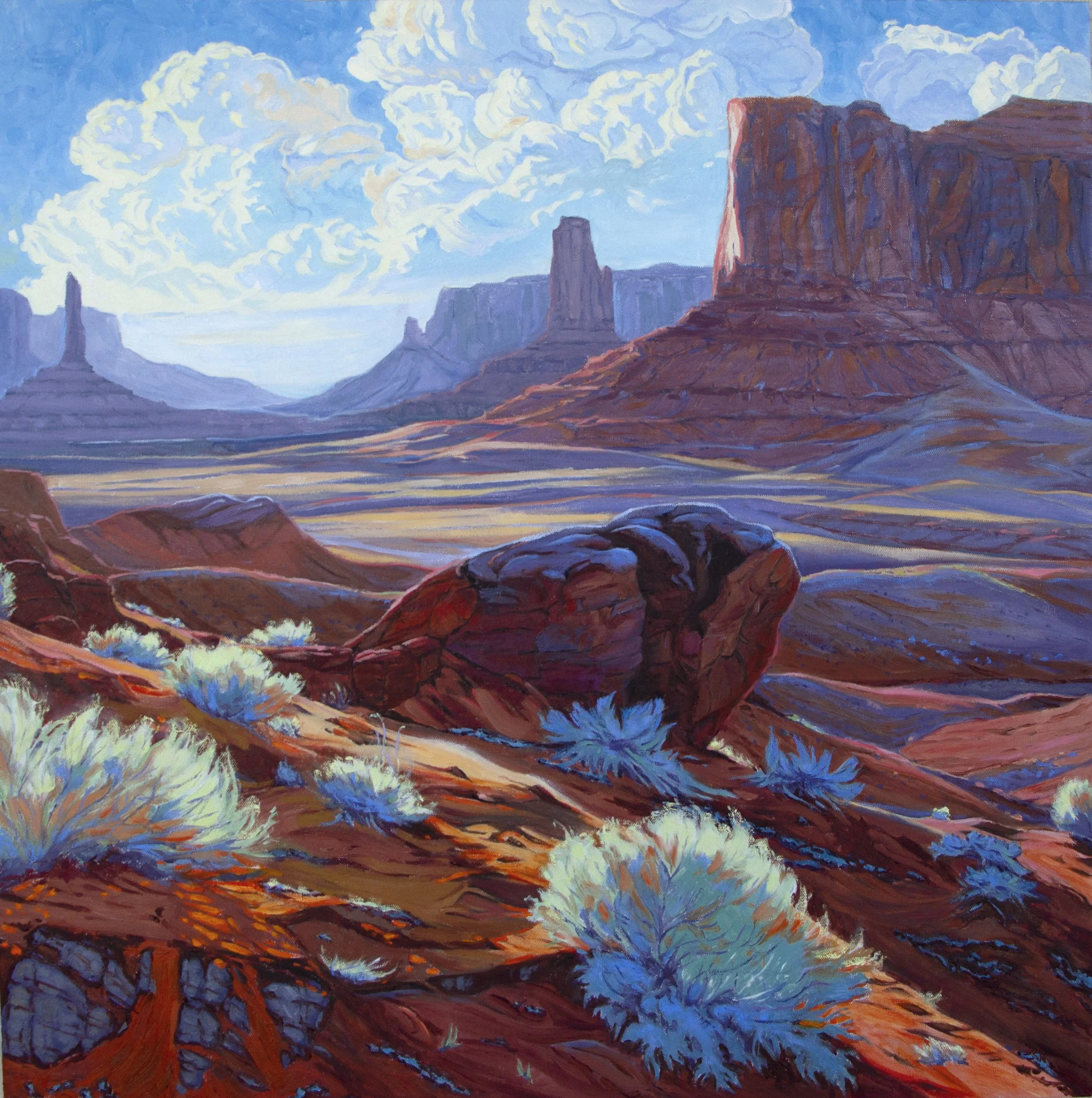 Cloud Song over Red Earth